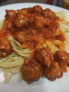 Foto resep Spaghetti meatballs