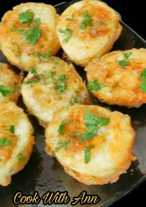A picture of Stuffed Egg Masala.