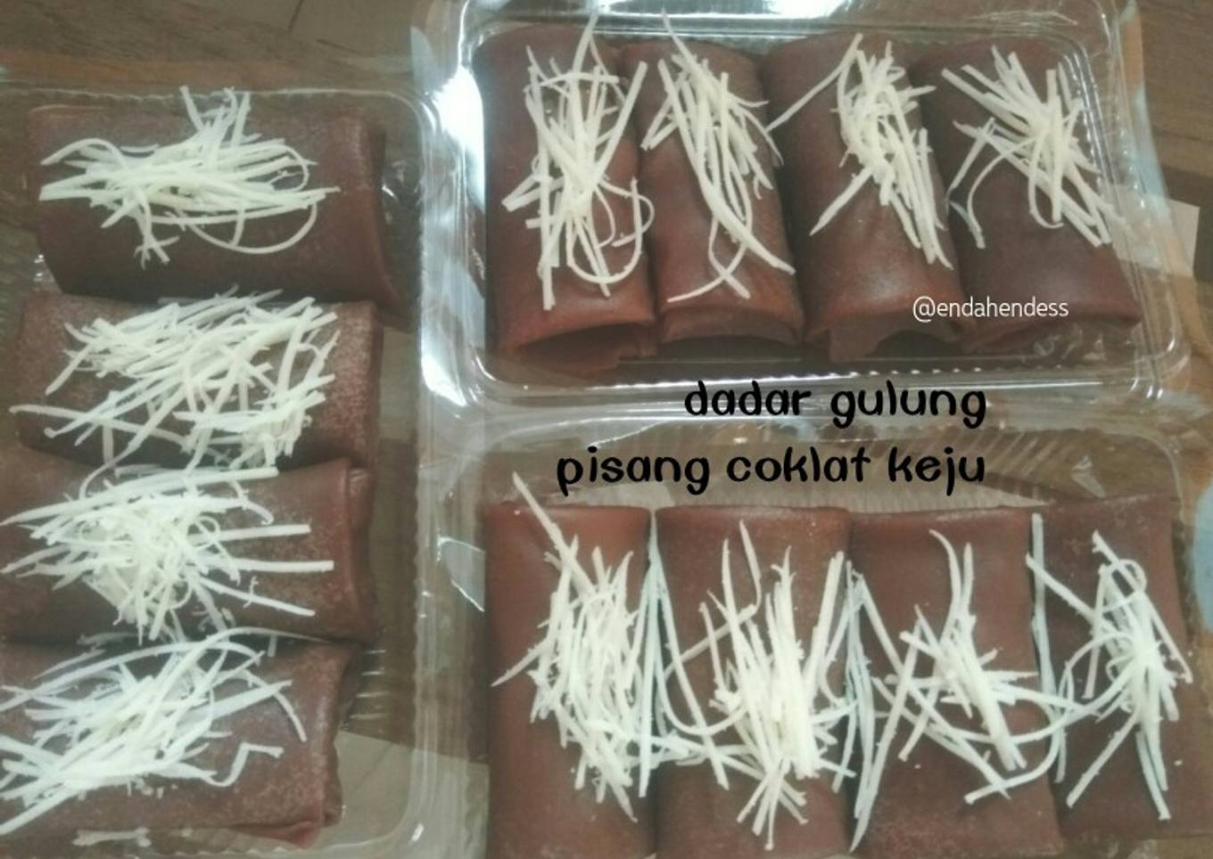 Dadar gulung coklat pisang keju 🍌🍫🧀