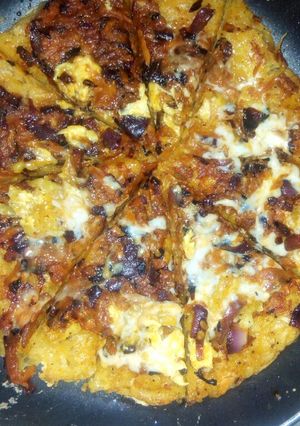 A picture of Potato pizza #Arabiccontest #festivedishcontestmombasa.