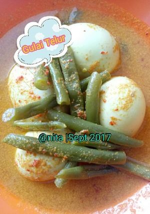 Foto resep Gulai Telur