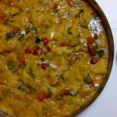 A picture of Dal Dhokli.