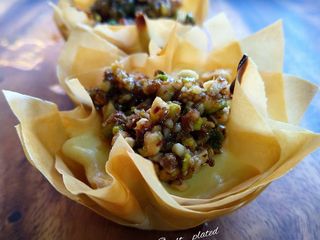 Baklava Cheesecake Tarts