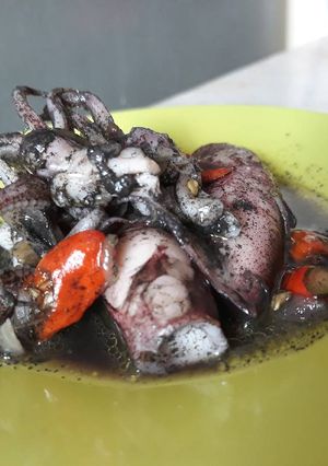 Foto resep Cumi masak hitam