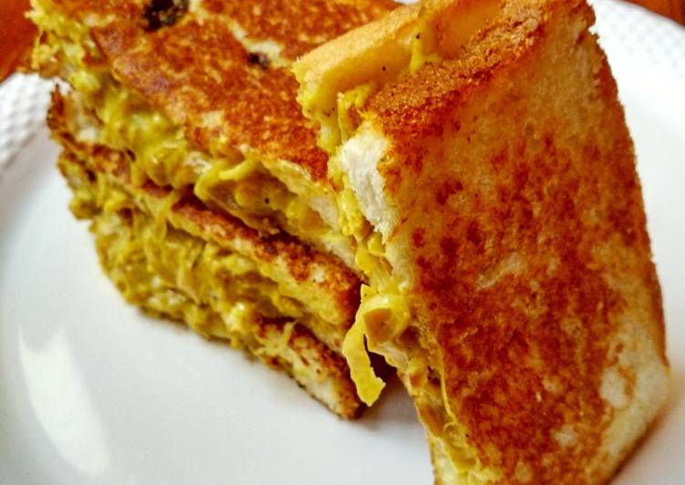 Recipe of Favorite Chicken Masala Sandwich