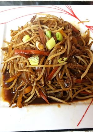 A picture of My Quick Beef Stirfry 😍.