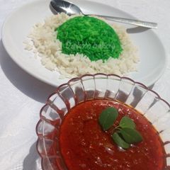 A picture of Nigerian rice.