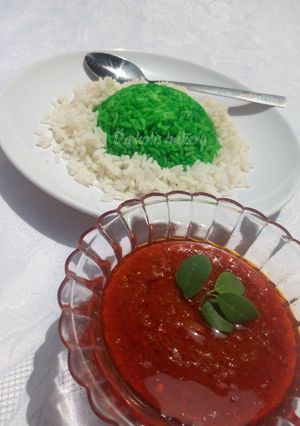 A picture of Nigerian rice.