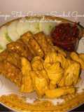 Tempe Tahu Goreng + Sambal Goang