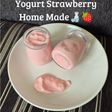 Yogurt Stroberi 🍶🍓(Pakai Yogurt Maker)