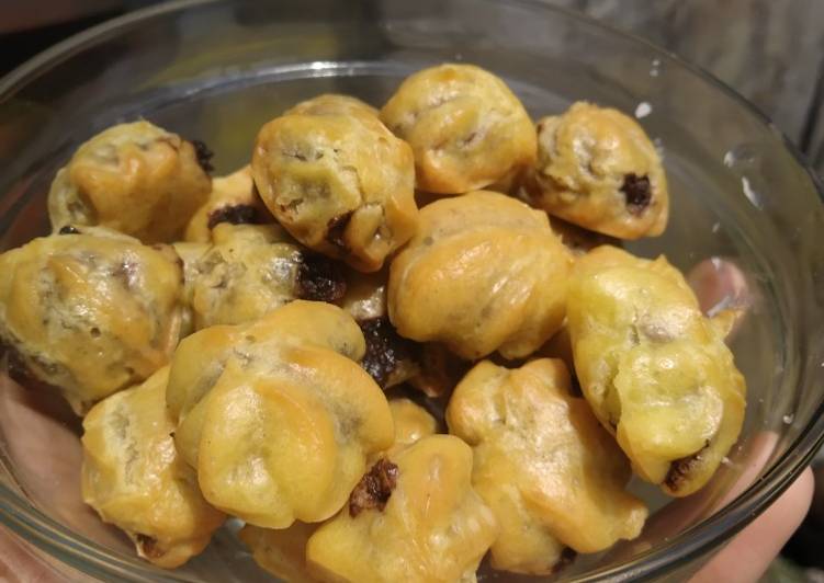 Soes kering Original & Isi coklat