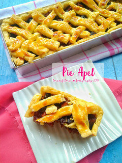 Foto resep Pie Apel (eggless)