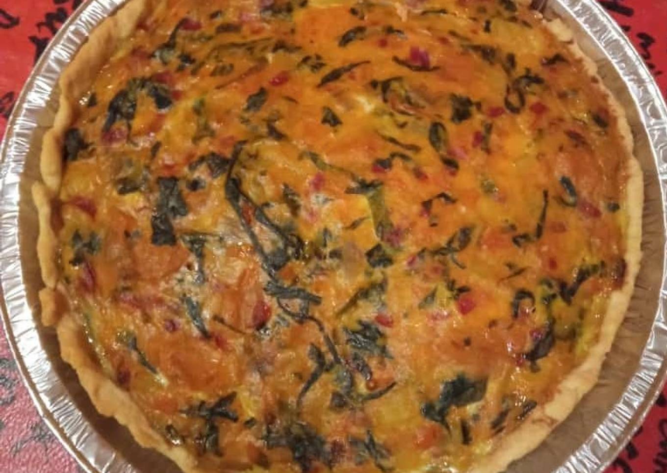 Tarta de Calabaza + Tomates + Vegetales!!🇦🇷❤️