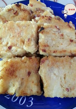 鹹蘿蔔糕~電鍋版 的食譜成品照片