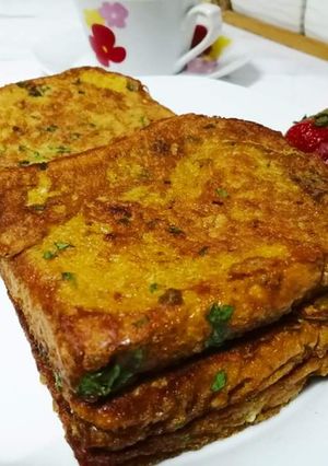 A picture of Spiced french toast.