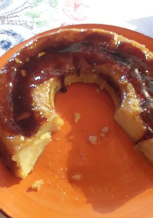 Una foto de Budín de pan