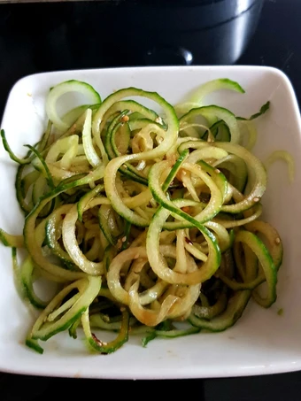 Simple Way Make Recipe Asian Spicy Cucumber Sesame Salad that is Perfect, Appealing}