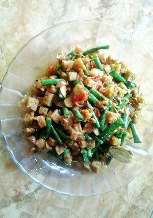 Foto resep Tumis tempe, kacang