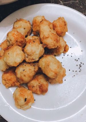 Hình của món Gà popcorn.