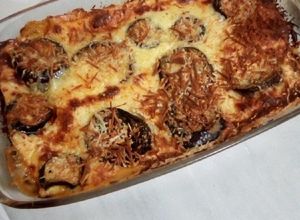 Una foto de Pastel de berenjena con pan Bimbo