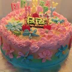 Rainbow coklat keju রেসিপির প্রধান ছবি