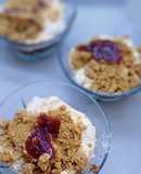 Cheesecake στο ποτήρι χωρίς ζάχαρη σε 5 λεπτά