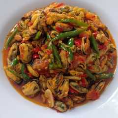 A picture of Tumis kerang pedas.