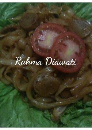 Foto resep Kwetiau praktis bumbu nasgor instan