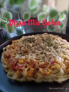 Foto resep Pizza Mie Hofun