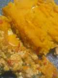 Pastel de pollo y calabaza
