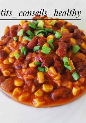 Une photo de Chili végétarien
