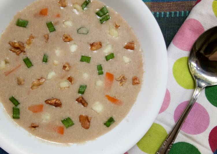 Recipe of Super Quick Homemade Walnut Paneer Soup