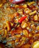 Kho quẹt (tôm tươi)