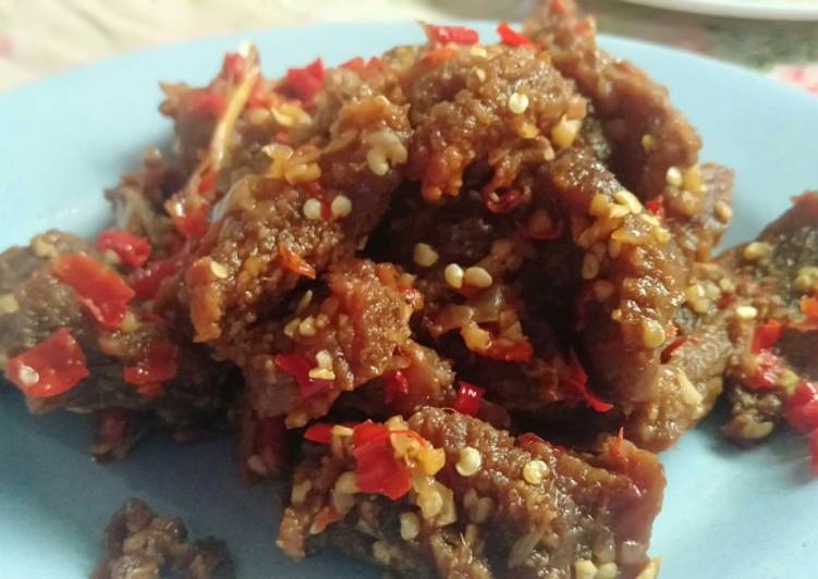 Anti Ribet, Membuat Dendeng balado Murah