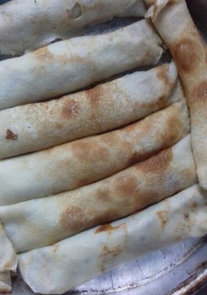 Una foto de Canelones de carne