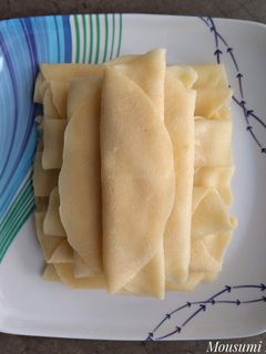 ক্ষীরের পাটিসাপ্টা (kheerer patisapta recipe in Bengali) রেসিপির প্রধান ছবি