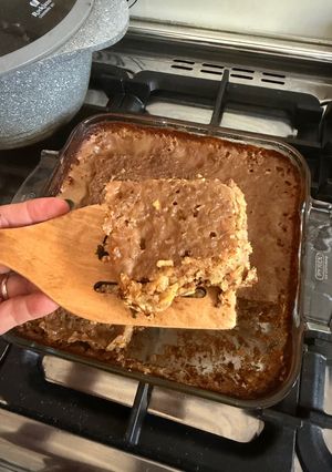 A picture of Sweet potato pudding.