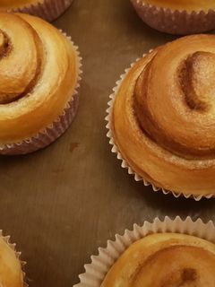 A picture of Cinnamon Rolls/Chocolate Rolls Bread.