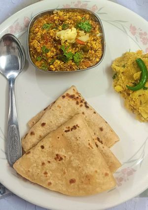 A picture of Paneer Bell Pepper Bhurji.