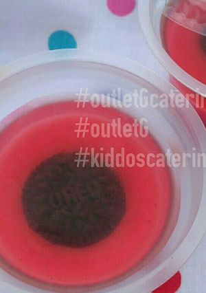 Foto resep Mini oreo strawberry pudding lapis