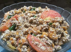 Foto resep Tumis ndog jungan (telur rajungan+daging)