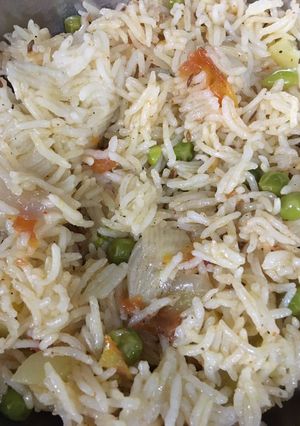 A picture of Veg rice.