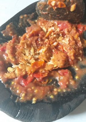 Foto resep Tempe Penyet Sambal