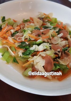 Foto resep Mix Vegetable Sosis