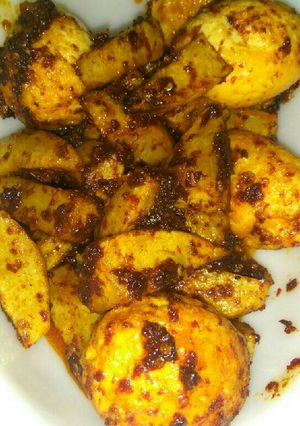 Foto resep Telur Kentang Balado
