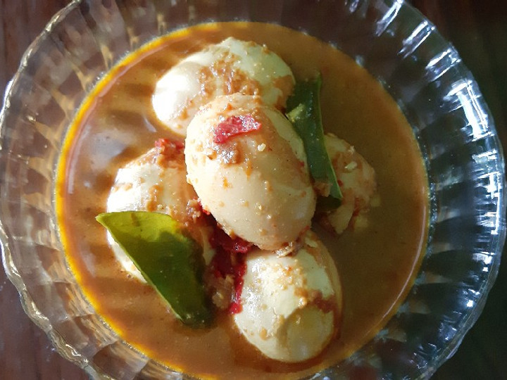 Bagaimana Membuat Telur bumbu petis khas Karimunjawa, Enak Banget