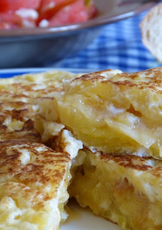 Una foto de Tortilla de patatas rápida