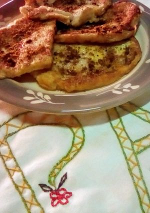 Una foto de Pan frito con azúcar moreno y anís 🍞(⁠◔⁠‿⁠◔⁠)ﾉ⁠*