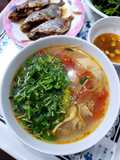 Canh chua nghêu