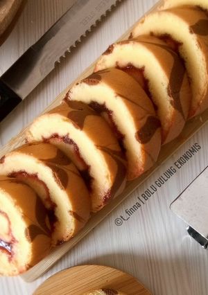 Foto resep Bolu Gulung Ekonomis | 6 Telur, Metode All In One ❤